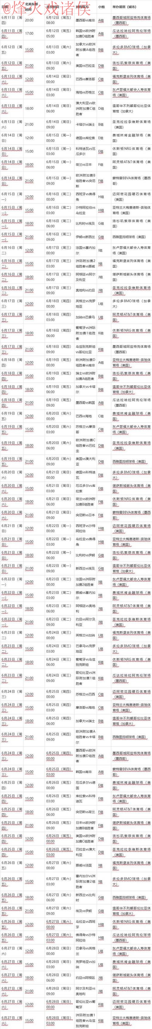 世界杯外围苹果热门赛程解析